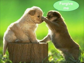 Forgive
me
 
