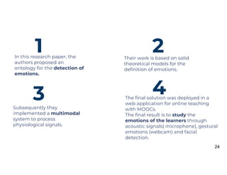Emotions ontology summarized presentaion