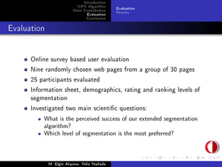 Vips Algorithm Vision Based Page Segmentation Algorithm: Extended and Perceived ...