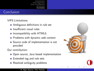 Vips Algorithm Vision Based Page Segmentation Algorithm: Extended and Perceived ...