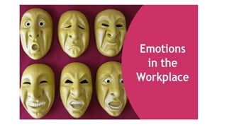 Emotions and Emotional Labor PPTX