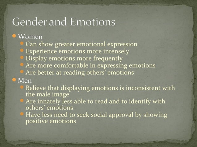 Emotions and moods | PPT