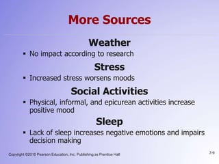 Mood Sources EMOTIONS AND MOODS.ppt