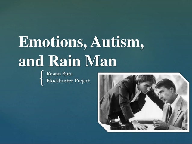 Rain man analysis essay picture