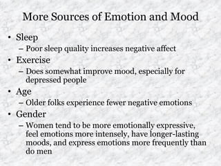 Emotions moods and_stress