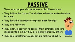 Passivism Housekeeping Services EmotionsUncontrolledEmotions.pptx