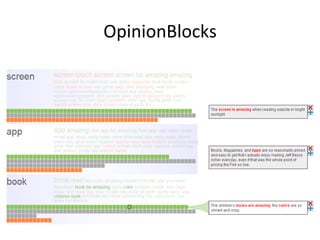 OpinionBlocks	
  
 