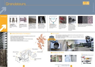 F Débits importants : la F Gâche de sécurité : F Palier déporté : la F Multi-produits :
EXISTE
SUR
MESURE
15
www.palamaticprocess.fr/machines-industrielles/emottage/
granulateurs-modeles-standards
Vidéos & plans téléchargeables en ligne
I
F
www.youtube.com/user/Palamaticprocess
I EXEMPLES DE TEESTS.
14
Granulateurs
I
F Auge amovible et
interchangeable :
F Grille amovible : F Facilité de maintenance et
de nettoyage : la conception
place.
F Finition poli miroir en
option :
Avantages
Grille
Capot de protection
palier
Granulateurs
 