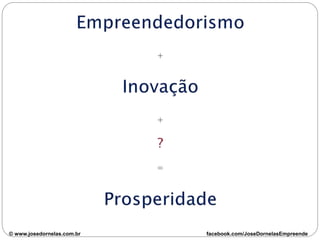ww.josedornelas.com© www.josedornelas.com.br facebook.com/JoseDornelasEmpreende
 