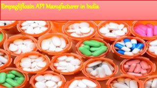 1
Empagliflozin API Manufacturer in India
 