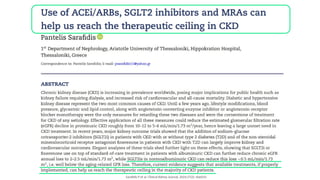 Sarafidis P et al. Clinical Kidney Journal, 2024;17(2): sfae014
 