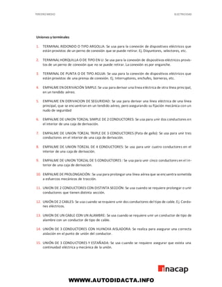 Empalmes eléctricos guía #1.docx