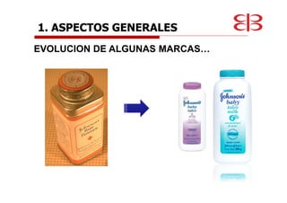 EVOLUCION DE ALGUNAS MARCAS…
1. ASPECTOS GENERALES
 