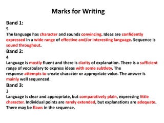 Each text type has a set of features which define them: It would be difficult to mistake an interview transcript with a newspaper article for example!