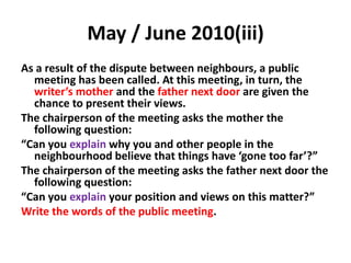 May / June 2011 (ii)Imagine you work for the Ministry of Agriculture. You have been sent to conduct a second investigationas to whether there is large foreign cat activity on Bodmin Moor.Write a formal report on your findings.In your report, you should comment on:• what local people believe about the presence of a beast;• the lack of conclusive proof and the alternative theories;• your recommendations with reasons.