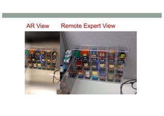 AR View Remote Expert View
 