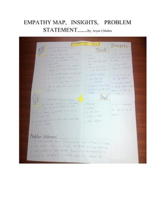 Empathize and define | PDF