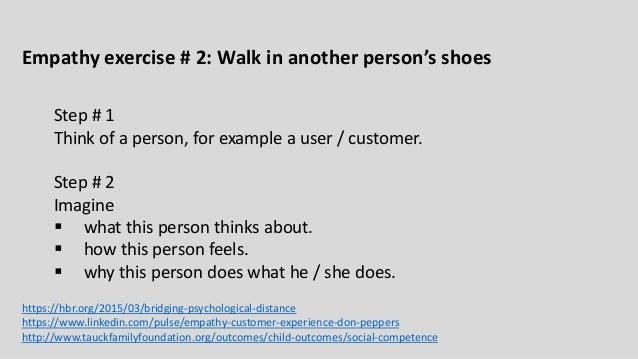 Empathy Exercises Empathy Exercises