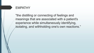 Empathy in healthcare is an important indicator of service quality.pptx