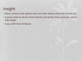Empathize and define (design thinking exercise) | PPTX