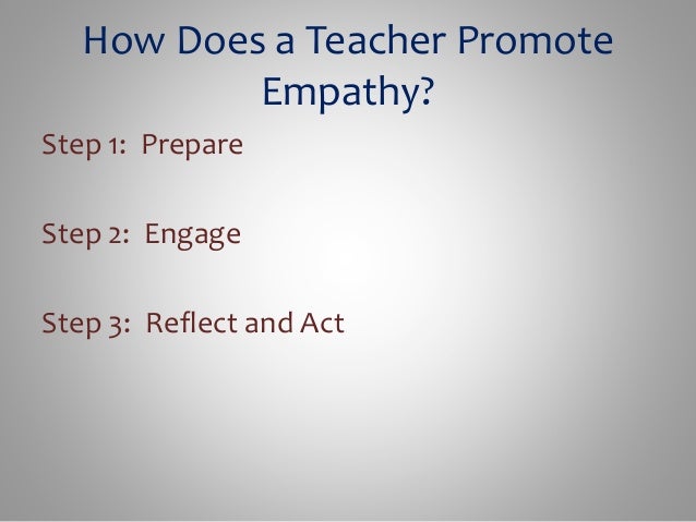 Empathy In Action How Teachers Prepare >> Empathy Powerpoint Week 5 Empathy In Action How Teachers Prepare >> Empathy Powerpoint Week 5