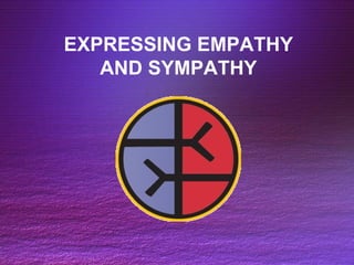 EXPRESSING EMPATHY AND SYMPATHY 