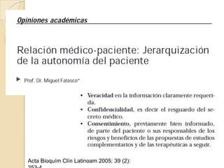 Acta Bioquím Clín Latinoam 2005; 39 (2):
 