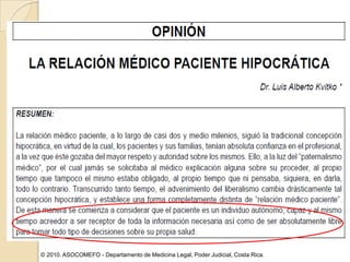 © 2010. ASOCOMEFO - Departamento de Medicina Legal, Poder Judicial, Costa Rica.
 