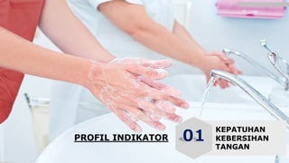 KEPATUHAN
KEBERSIHAN
TANGAN
PROFIL INDIKATOR
 