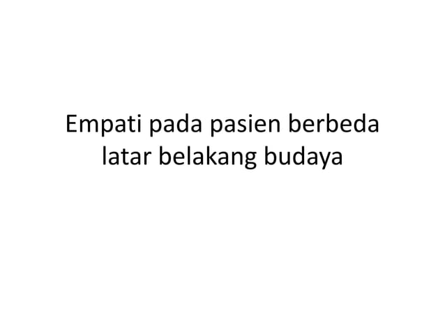 Membangun Jembatan Empati Lintas Budaya
