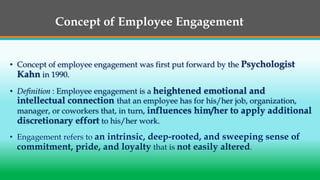 What does engagement
look like
 