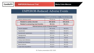 EMPEROR-Reduced Trial Marta Cobo Marcos
M. Packer presentation ESC 2020