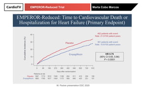 EMPEROR-Reduced Trial Marta Cobo Marcos
M. Packer presentation ESC 2020
