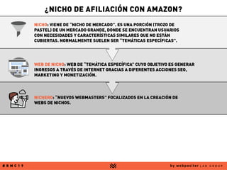 Empezando, Asentando y Escalando un Proyecto SEO de Nicho de Afiliación de Amazon [#RMC19]