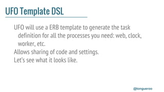 Ufo Ship for AWS ECS | PPT