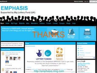 THANKS http://emphasis.ning.com   