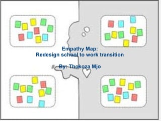 Empathy Map:
Redesign school to work transition
By: Thokoza Mjo
 