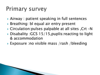 Emphysematous pyelonephritis- case discussion | PPTX