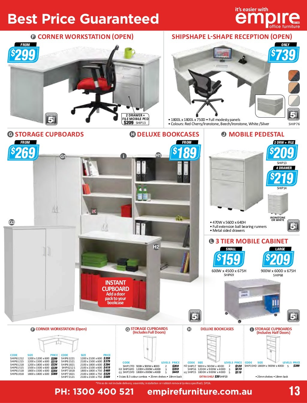 Empire Office Furniture brochure
