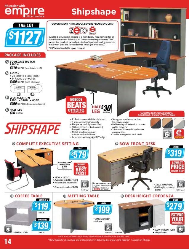 Empire Office Furniture brochure