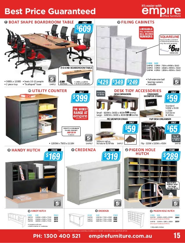 Empire Office Furniture brochure