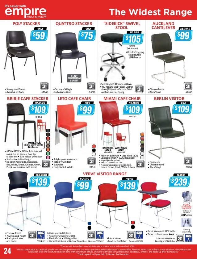 Empire Office Furniture brochure