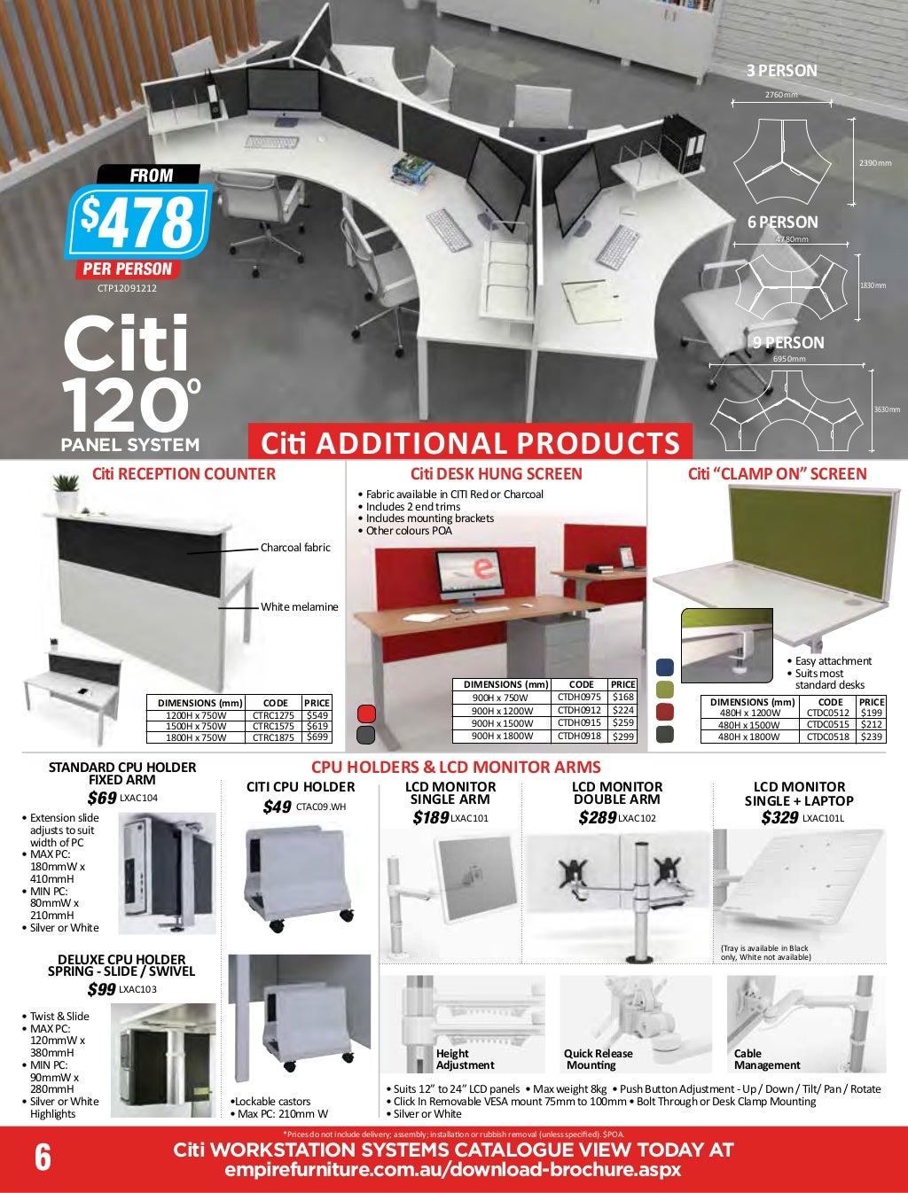 Empire Office Furniture brochure