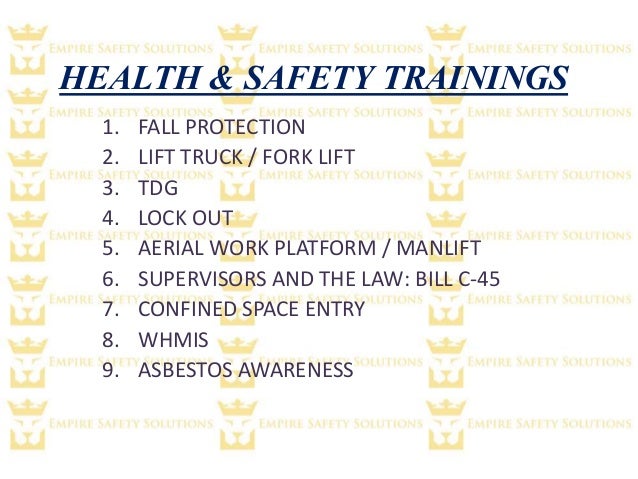 Safety Training Richmond
