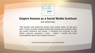 Empire avenue blog a-thon