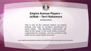 Empire avenue blog a-thon