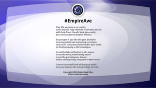 Empire avenue blog a-thon