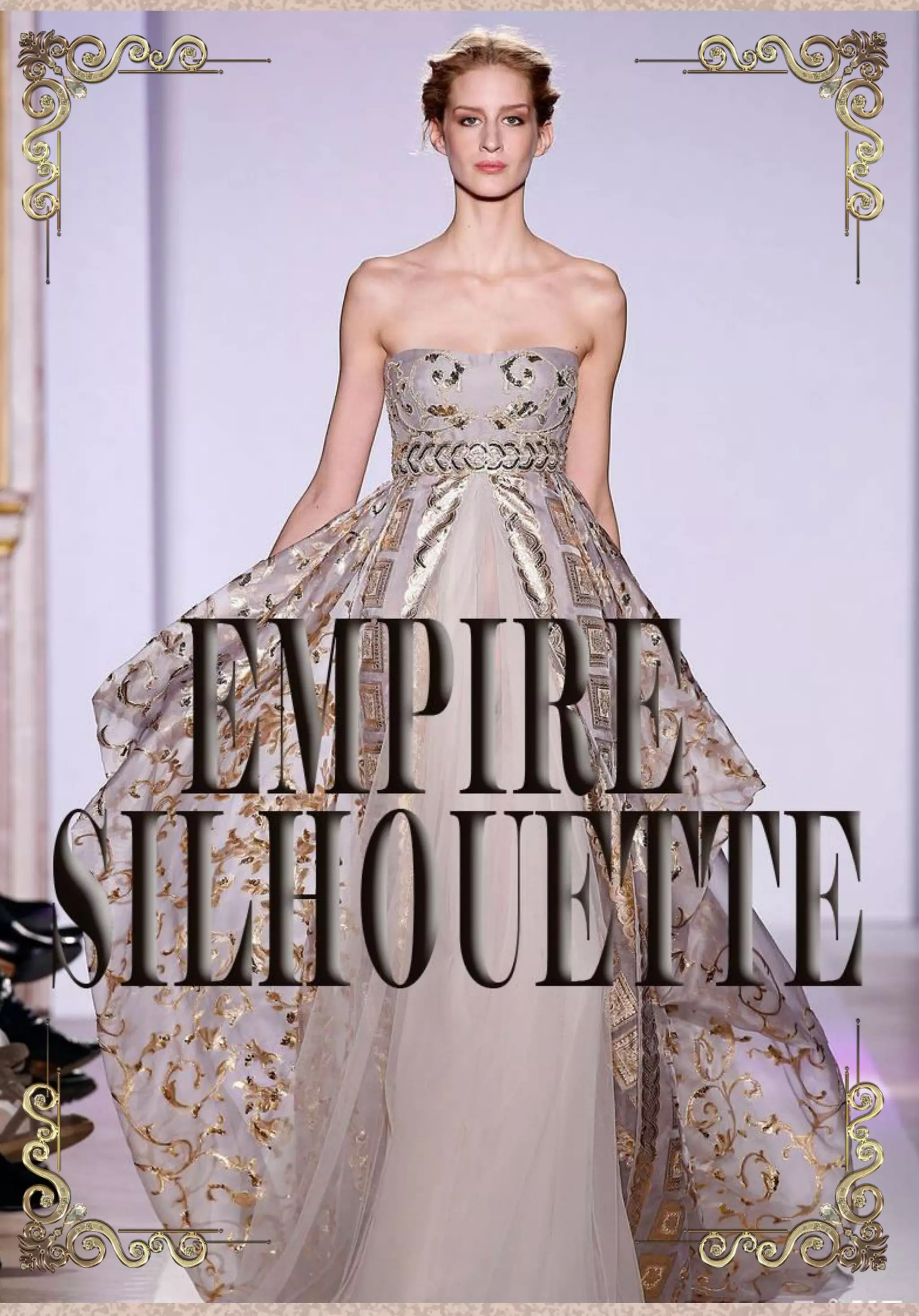empire silhouette dress Get that Edwardian look with an Empire Silhouette dress
