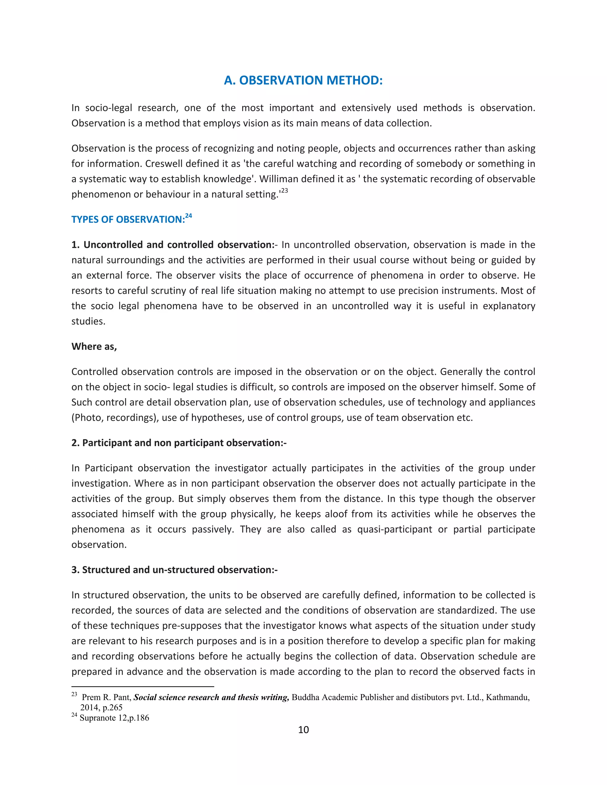 Research Methodology (Empirical Legal Research) | PDF