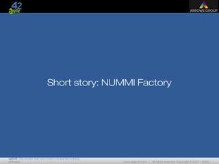 agile42 | We advise, train and coach companies building
software www.agile42.com | All rights reserved. Copyright © 2007 - 2009.
Short story: NUMMI Factory
 